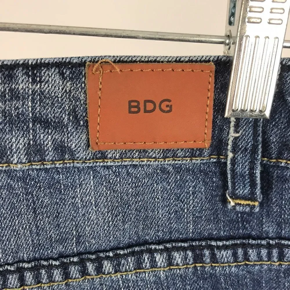 BDG Super High Rise Cheeky Jean Shorts Women’s Size 12